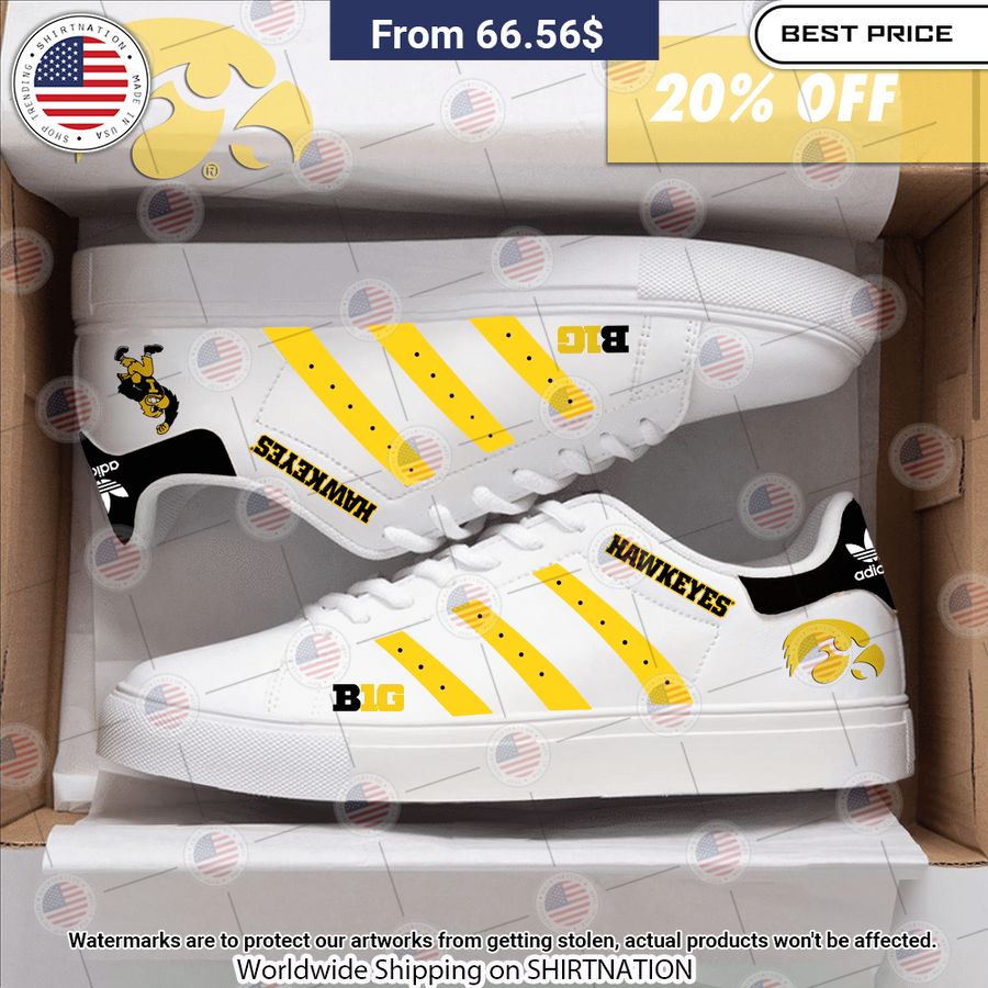 Iowa Hawkeyes Stan Smith Shoes Such a scenic view ,looks great.