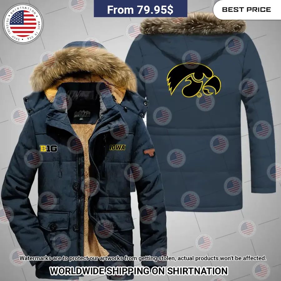 Iowa Hawkeyes Winter Parka Jacket Have you joined a gymnasium?