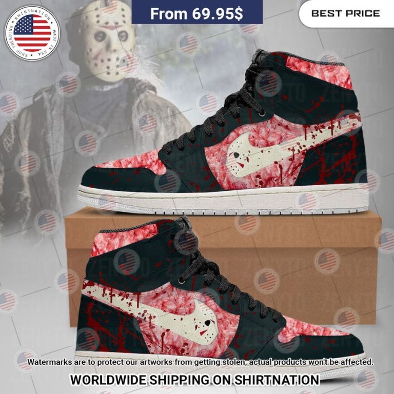 Jason Voorhees Halloween Jordan High Top Rejuvenating picture