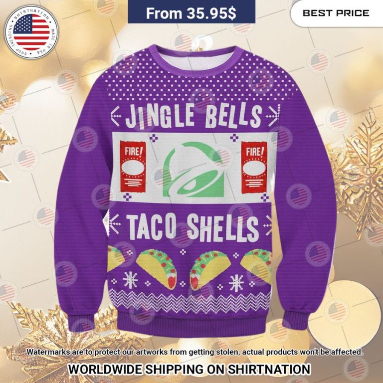 Jinger Bells Taco Shells Sweater Wow, cute pie