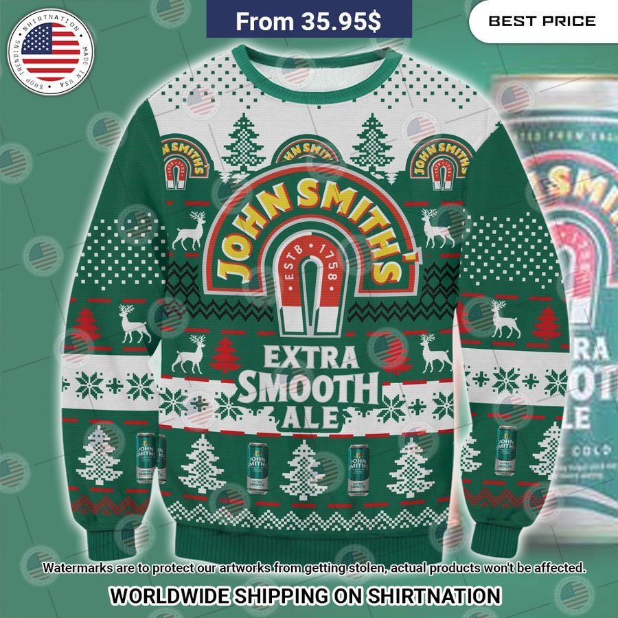 John Smith's Christmas Sweater Natural and awesome