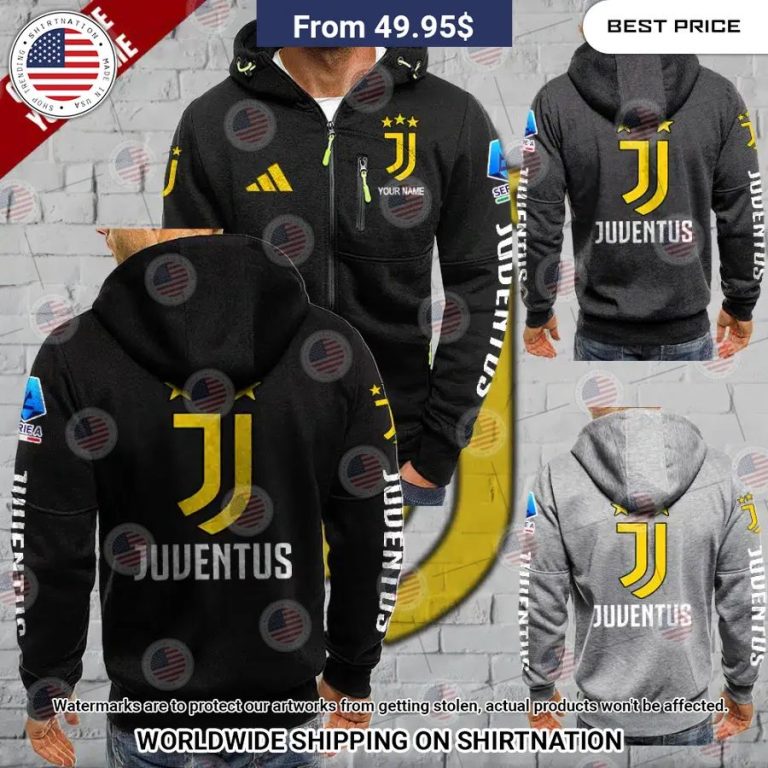 Juventus Custom Chest Pocket Hoodie You guys complement each other