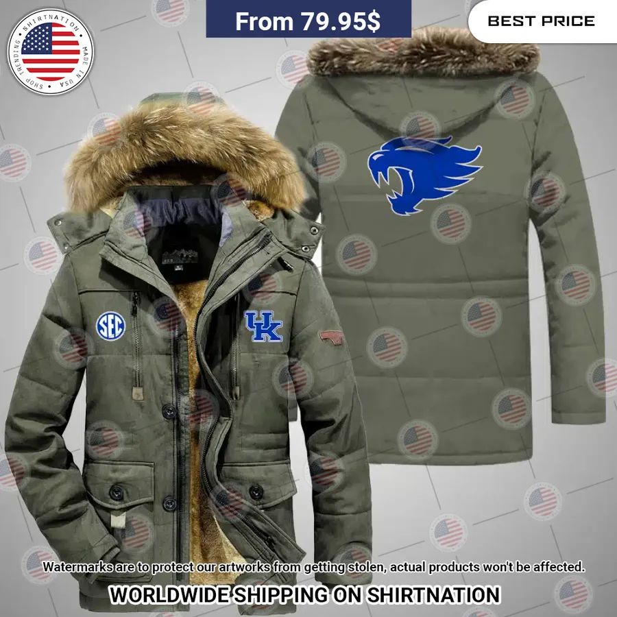 Kentucky Wildcats Parka Jacket You are getting me envious with your look