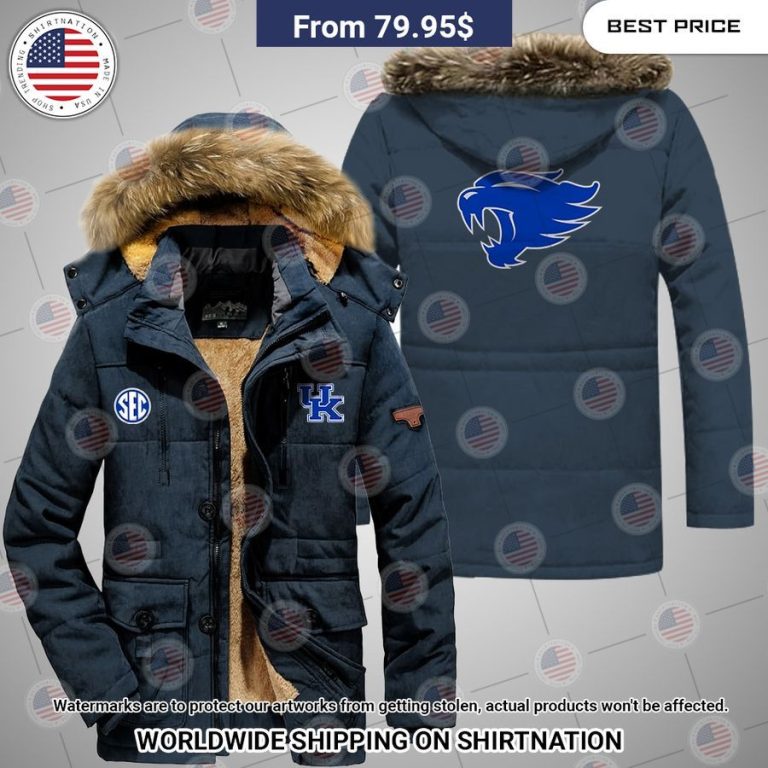 Kentucky Wildcats Parka Jacket Super sober