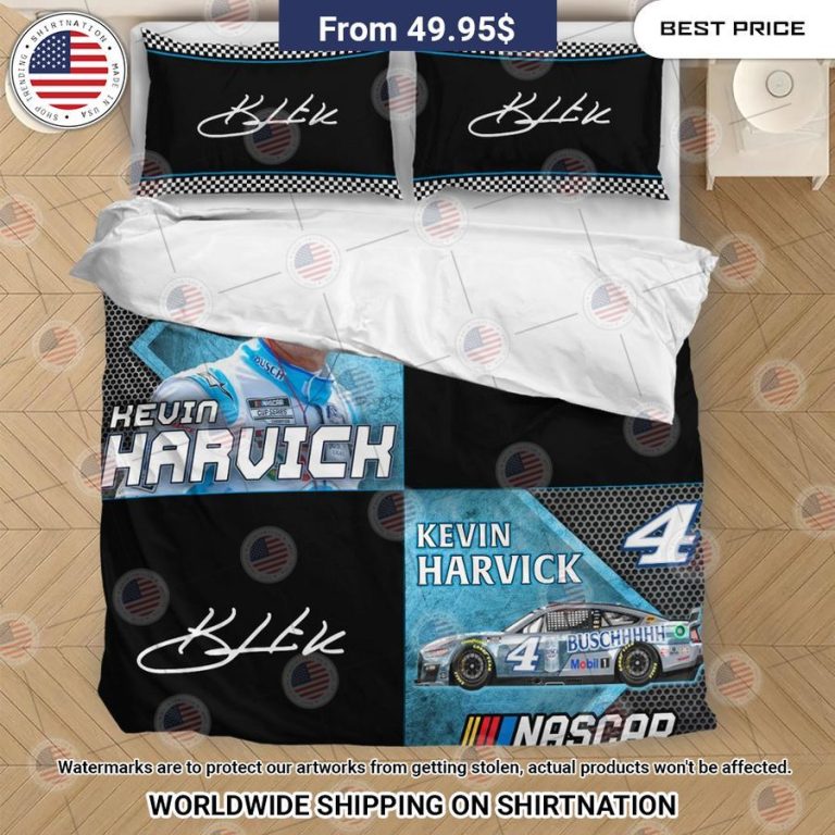 Kevin Harvick Nascar Racing Bedding Set Best click of yours