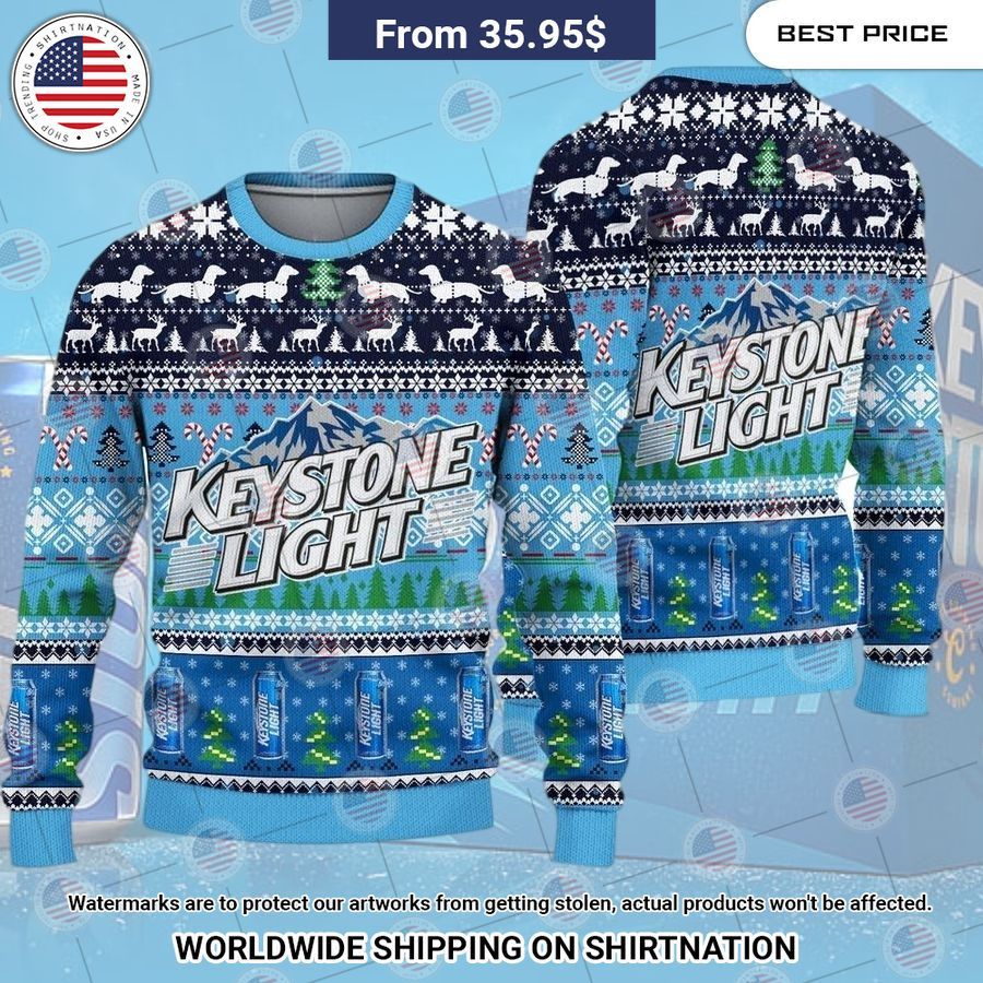 Keystone Light Moutain Beer Sweater Good look mam