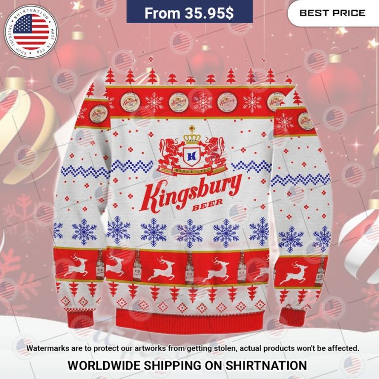 Kingsbury Ugly Christmas Sweater Lovely smile