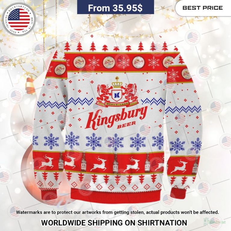 Kingsbury Ugly Christmas Sweater Nice Pic