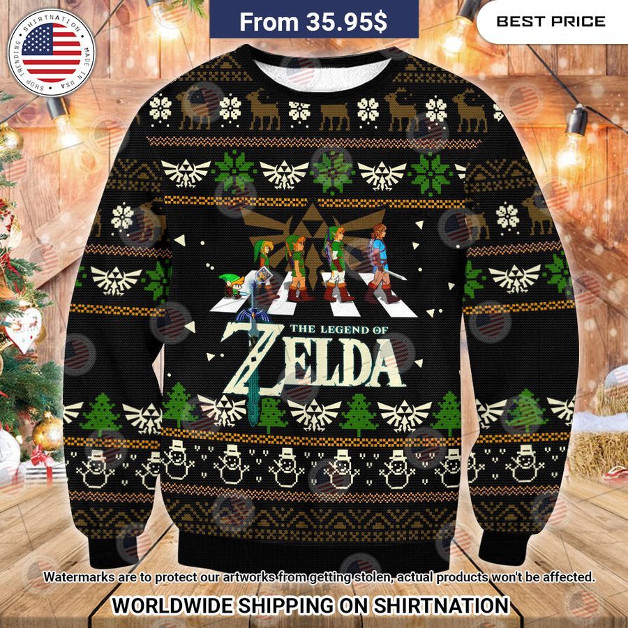 Legend of Zelda Sweater Selfie expert