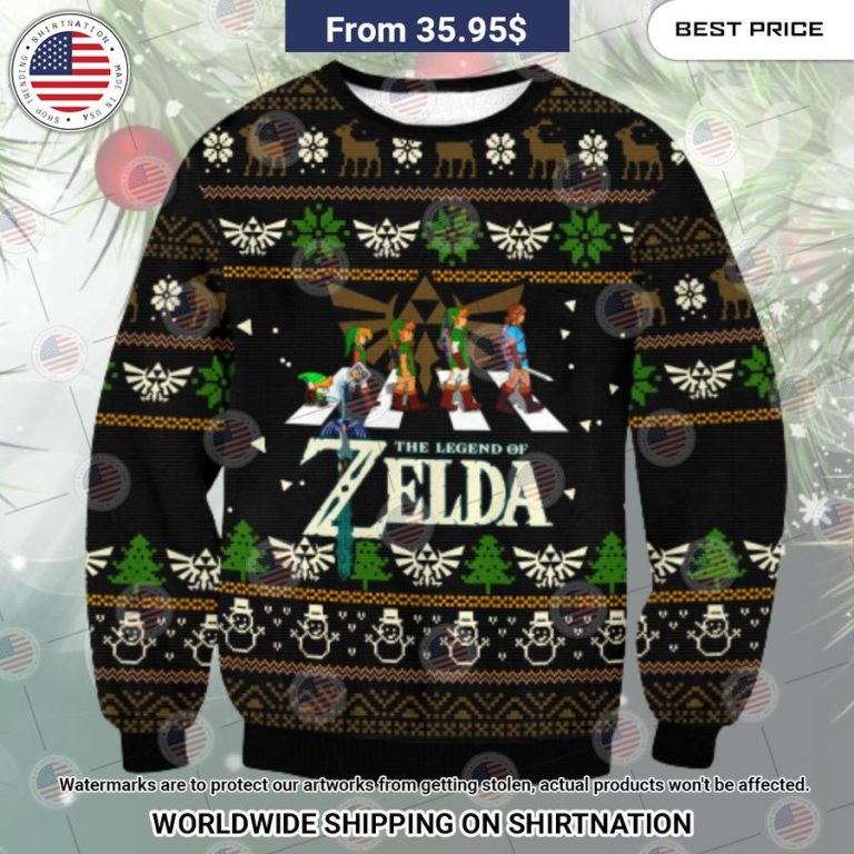 Legend of Zelda Sweater Cuteness overloaded