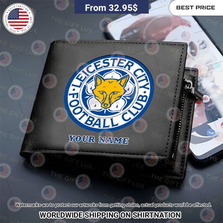 Leicester City Custom Leather Wallet Gang of rockstars