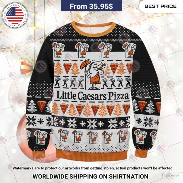 Little Caesars Pizza Christmas Sweater Have you joined a gymnasium?