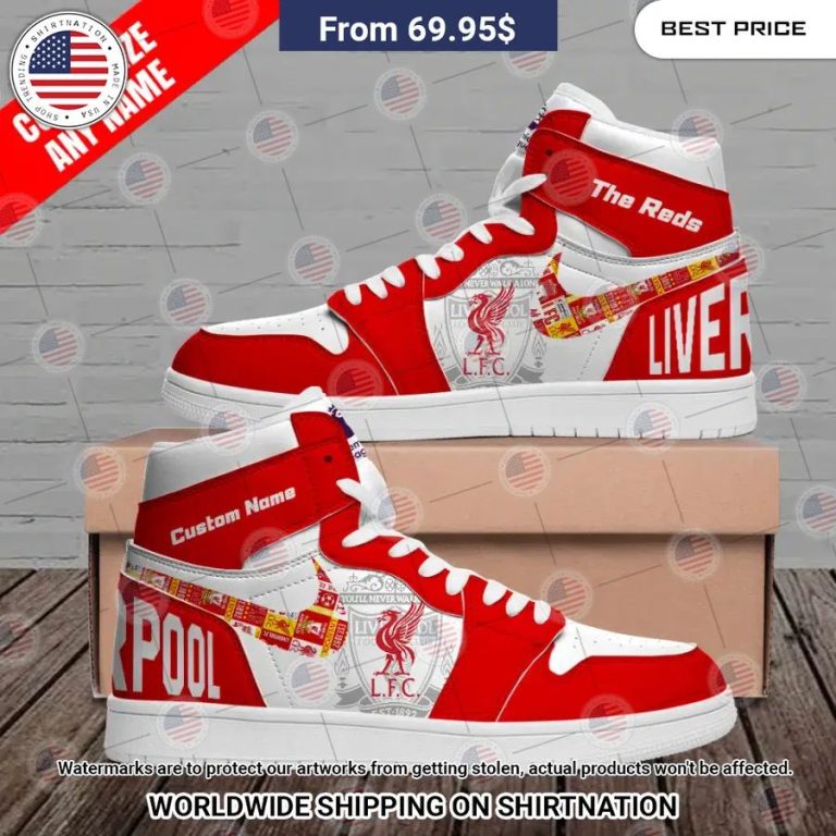 Liverpool Custom Air Jordan 1 You look too weak