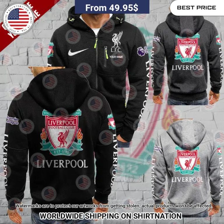 Liverpool Custom Chest Pocket Hoodie You always inspire by your look bro