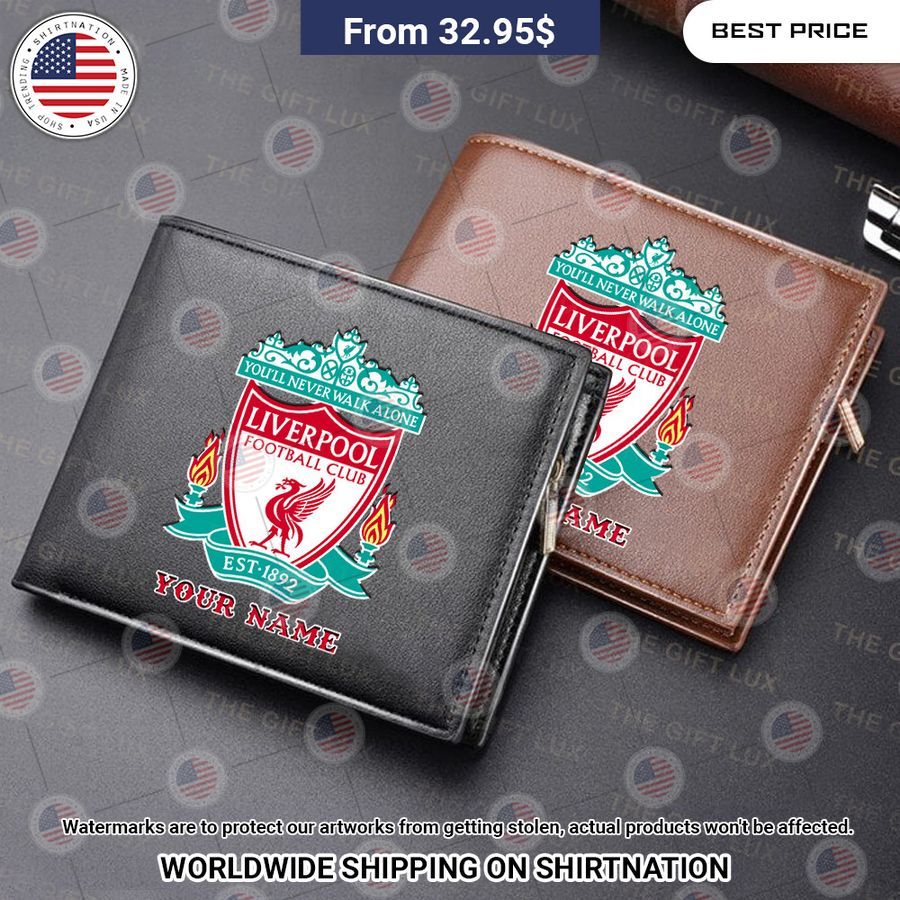 Liverpool Custom Leather Wallet Unique and sober