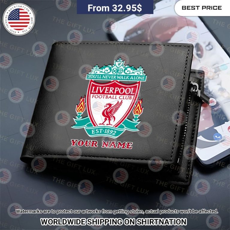 Liverpool Custom Leather Wallet Good one dear