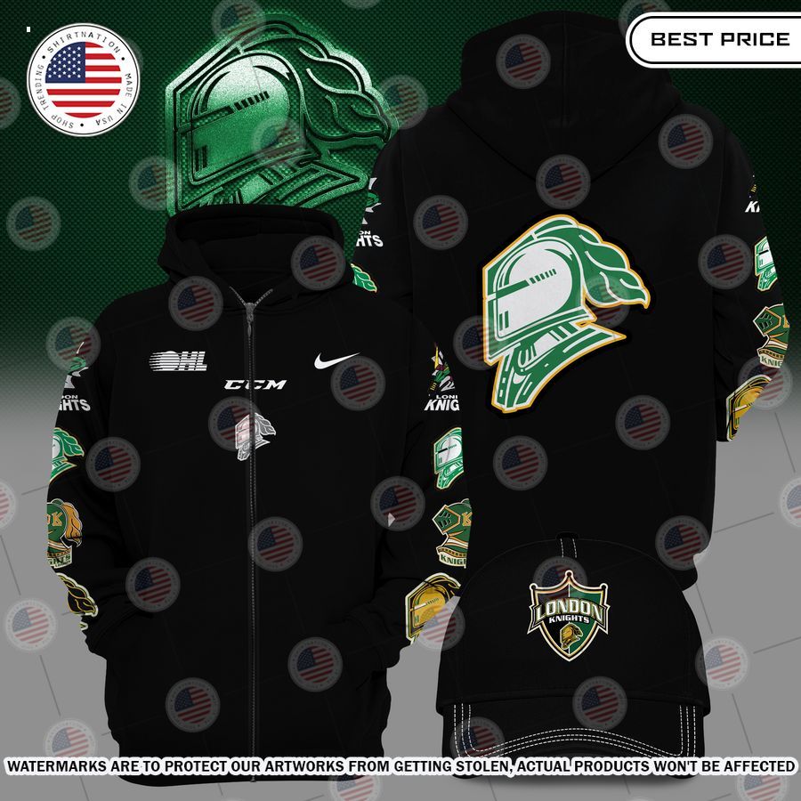 London Knights Combo Zip Hoodie You look insane in the picture, dare I say