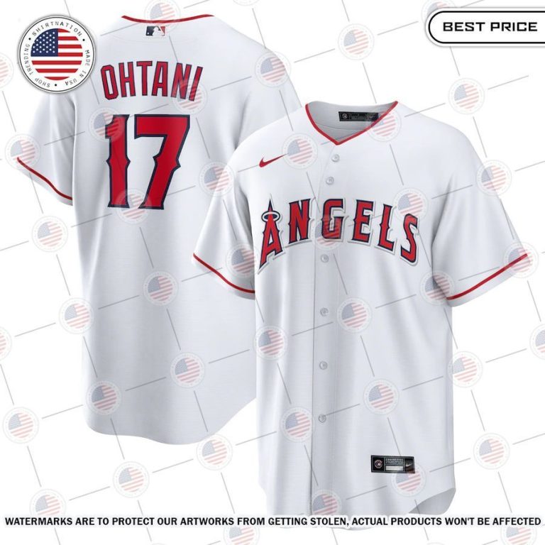 los angeles angels shohei ohtani nike 17 home replica jersey 1