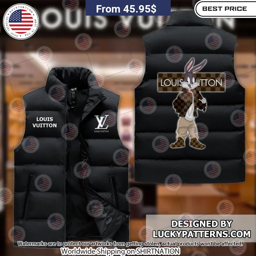 Rabbit jacket Louis Vuitton Black size M International in Rabbit