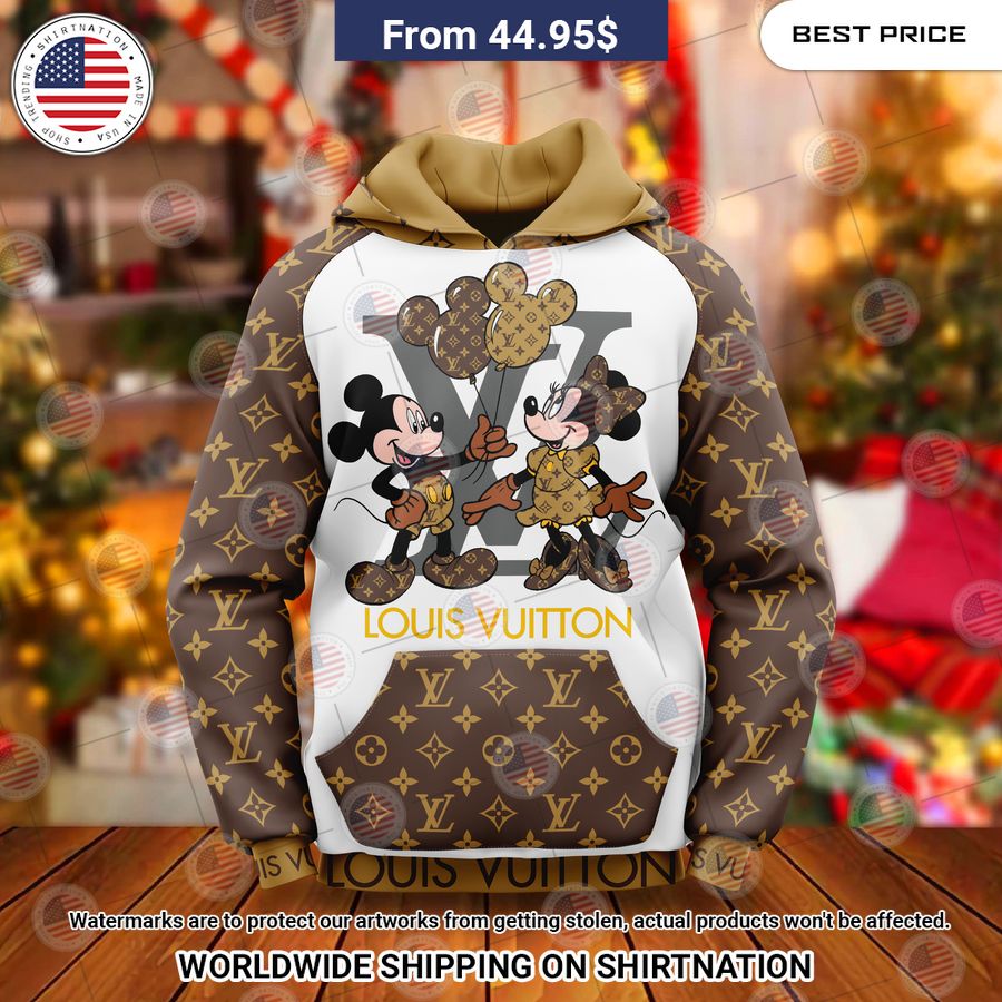 LOUIS VUITTON feat. DISNEY - Minnie Mouse in hoodie