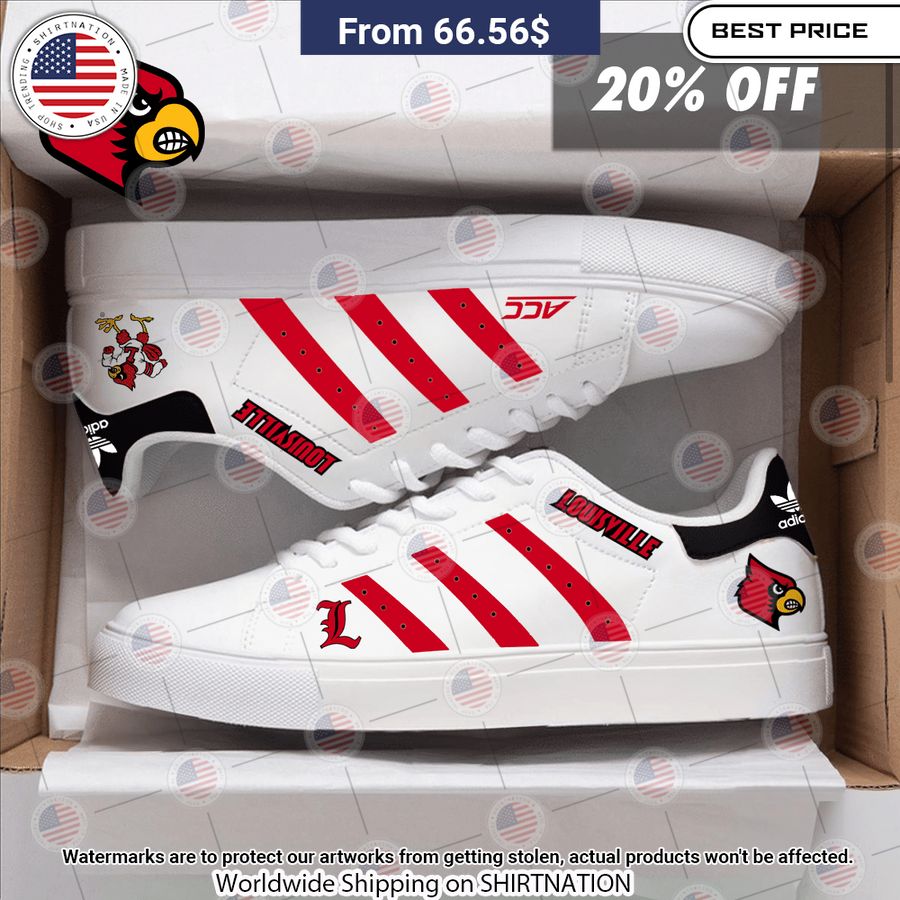 Louisville Cardinals Stan Smith Shoes You always inspire by your look bro