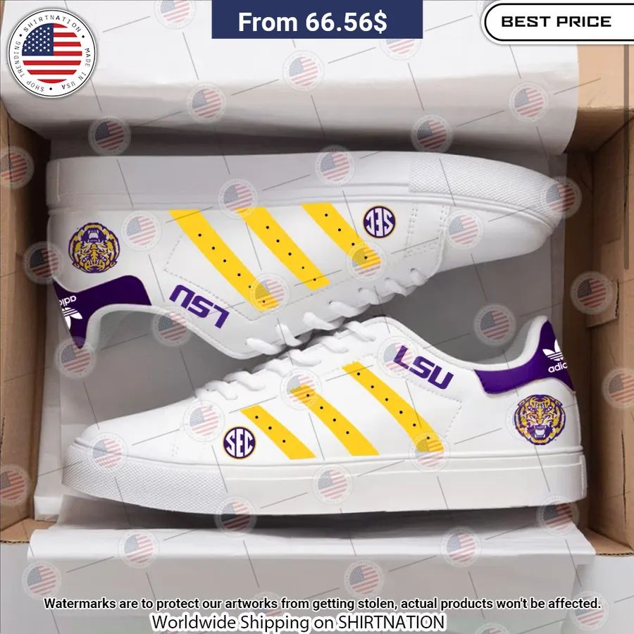 LSU Tigers Stan Smith Shoes I like your hairstyle