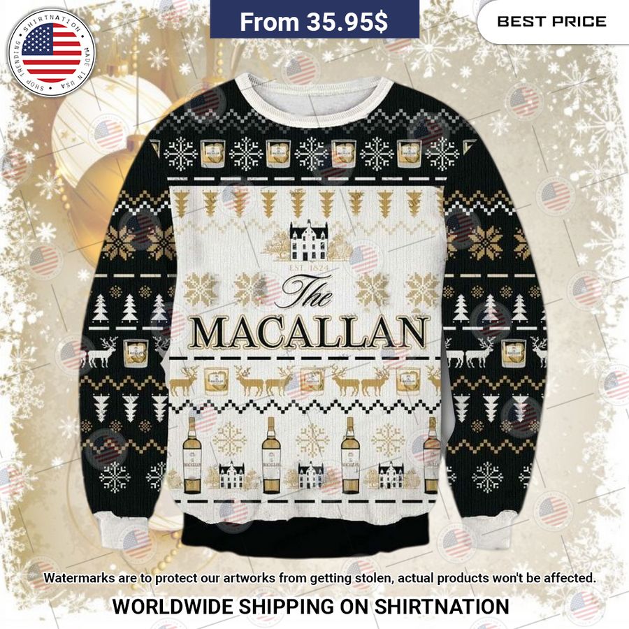 Macallan Ugly Christmas Sweater Good click