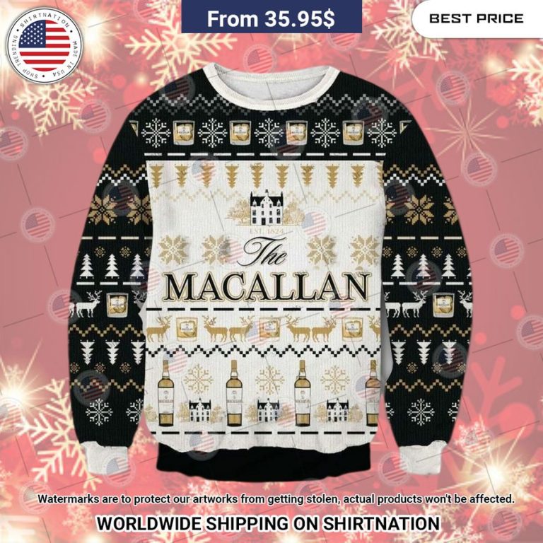 Macallan Ugly Christmas Sweater Wow! This is gracious