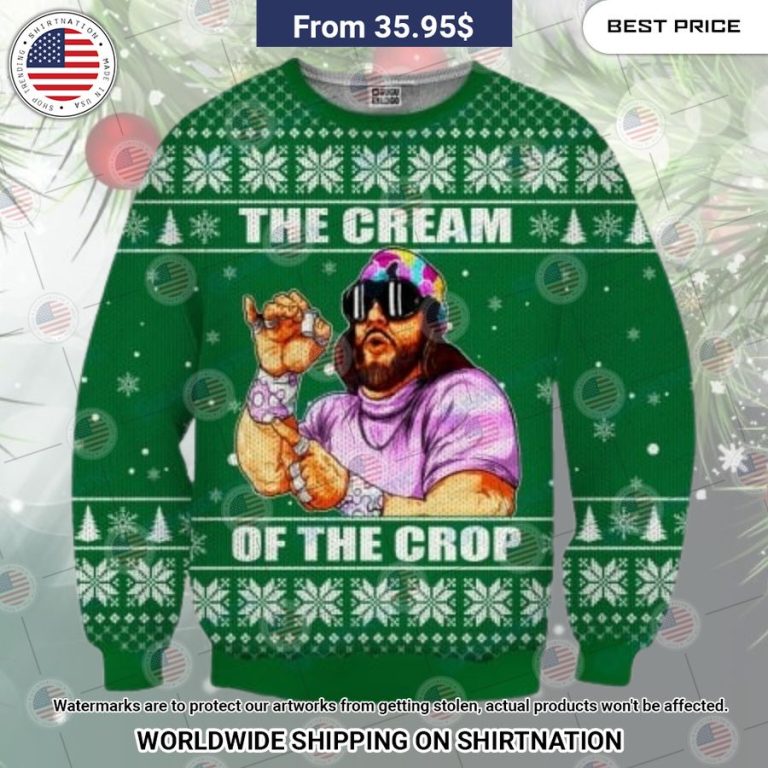 Macho Man The Cream of the Crop Sweater Coolosm