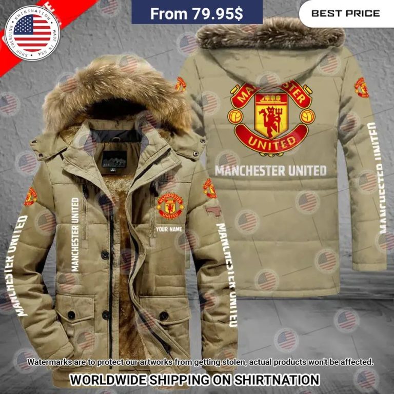 Manchester United Custom Parka Jacket Rejuvenating picture