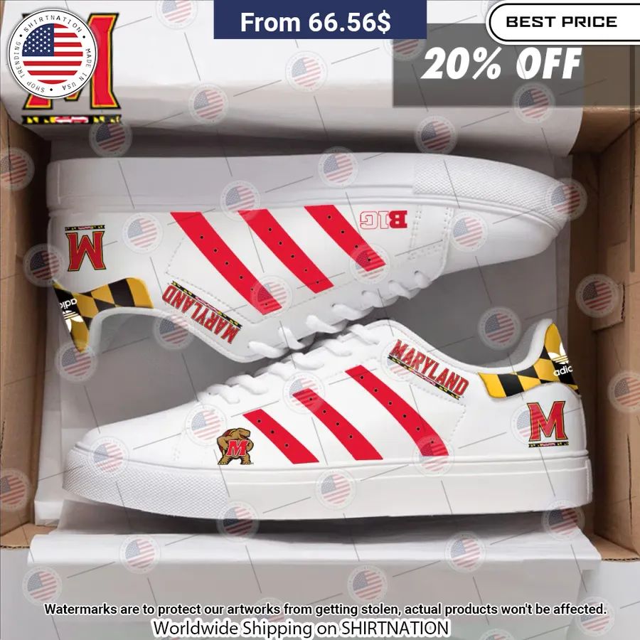 Maryland Terrapins Stan Smith Shoes Heroine