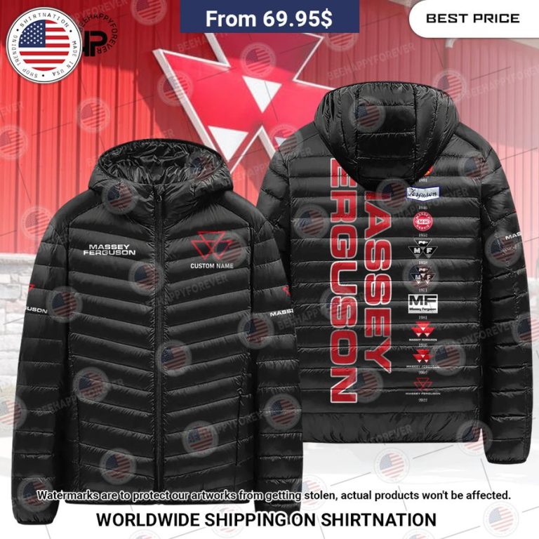 Massey Ferguson Custom Down Jacket Awesome Pic guys