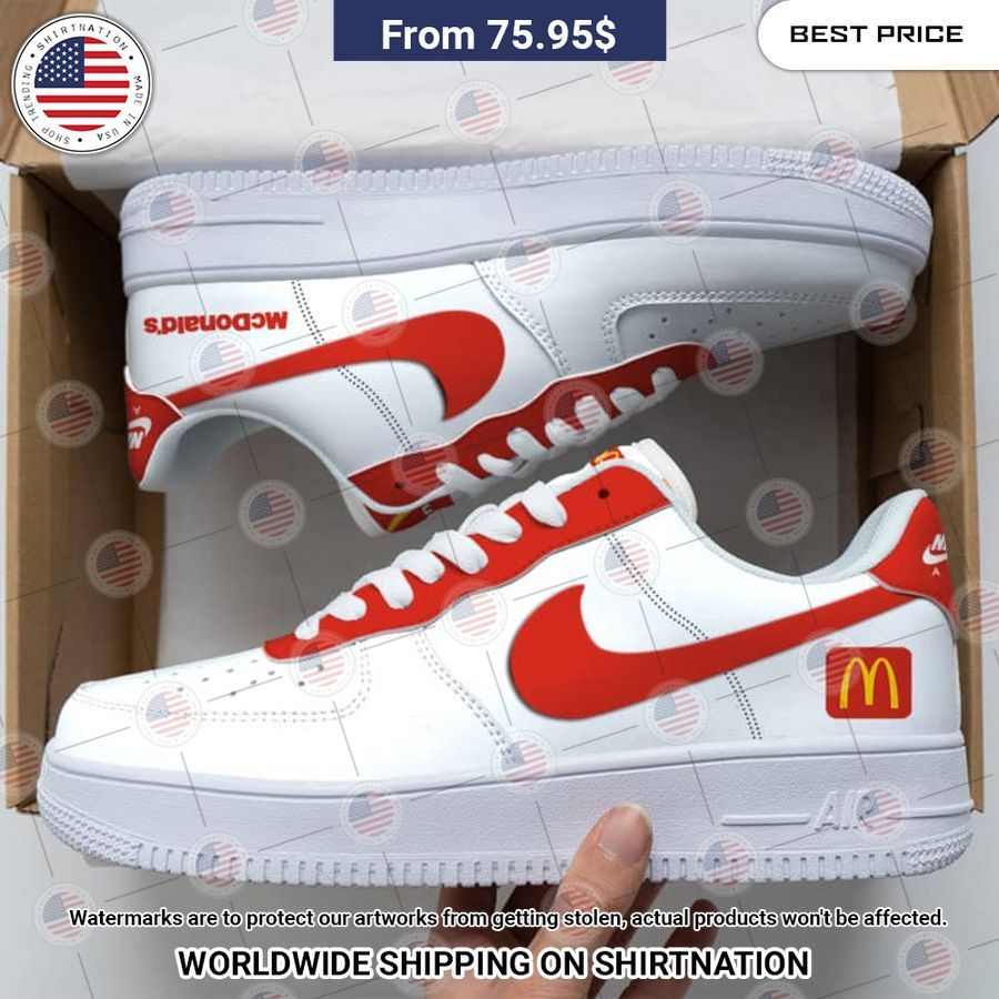McDonald's Air Force 1 She has grown up know