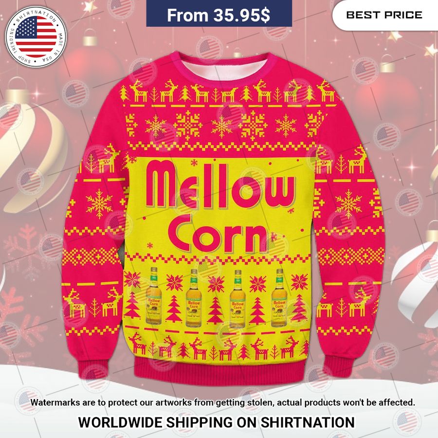 Mellow Corn Christmas Sweater You look beautiful forever
