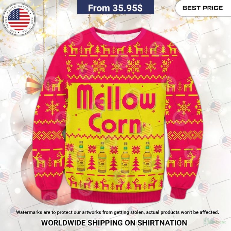 Mellow Corn Christmas Sweater This is awesome and unique