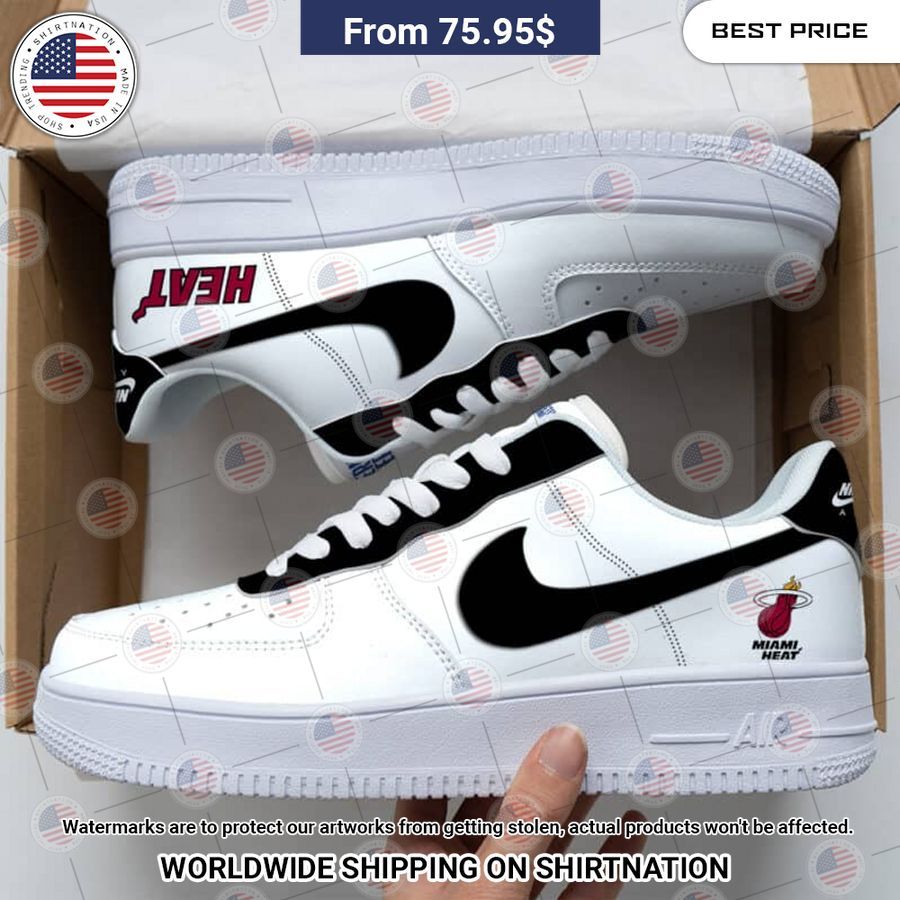 Miami Heat Air Force 1 Stand easy bro
