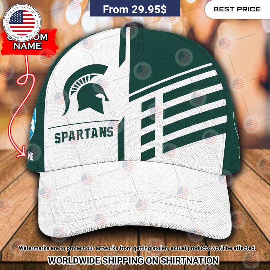 Michigan State Spartans Custom Polo Shirt Which place is this bro?