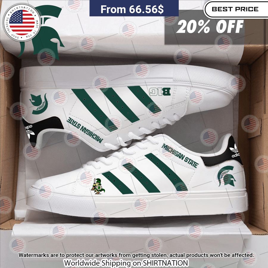 Michigan State Spartans Stan Smith Shoes Best click of yours
