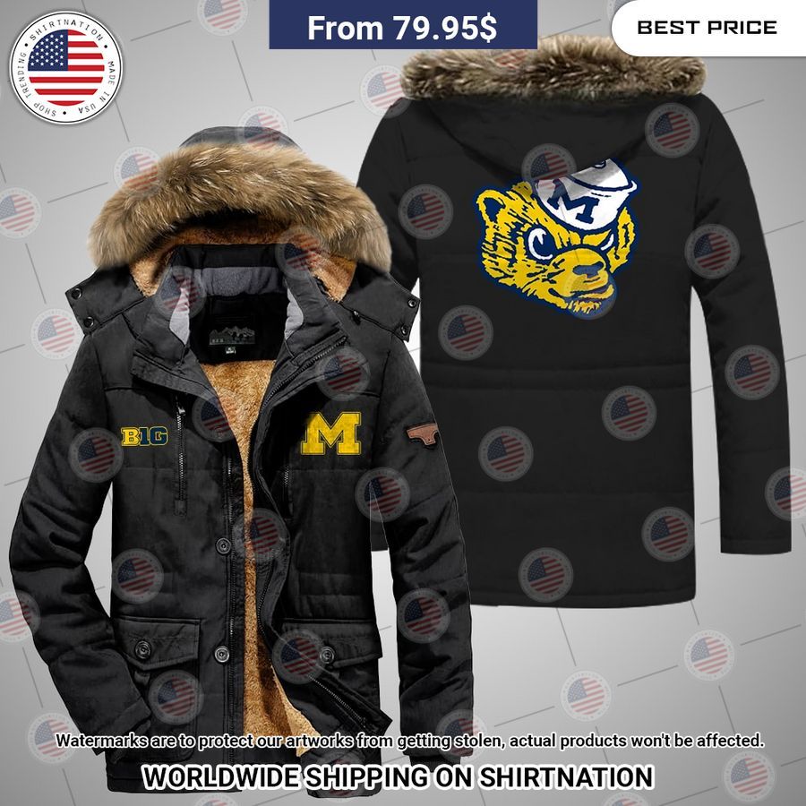 Michigan Wolverines Parka Jacket • Shirtnation - Shop trending t-shirts ...