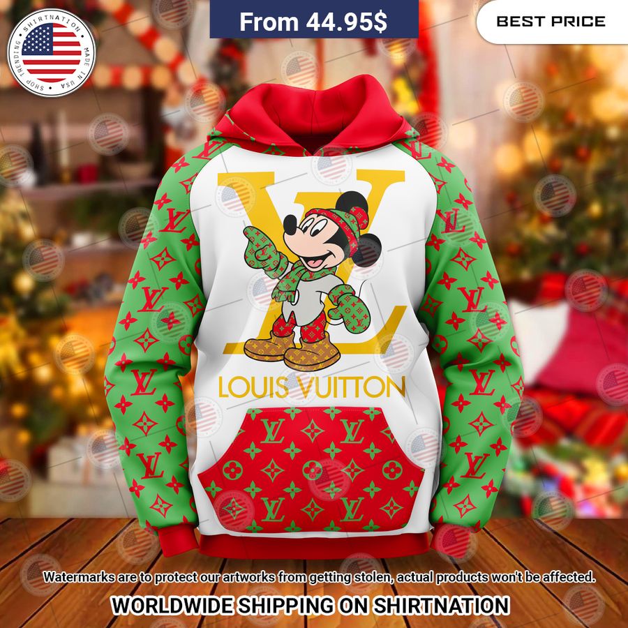 NEW Good Quality Louis Vuitton Minnie Mouse Premium Ugly Sweater