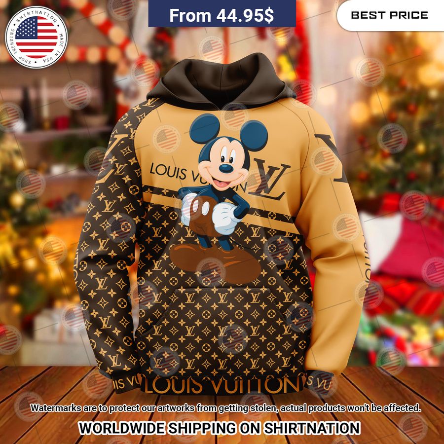 Mickey Mouse LV Louis Vuitton Hoodie • Shirtnation - Shop trending t-shirts  online in US