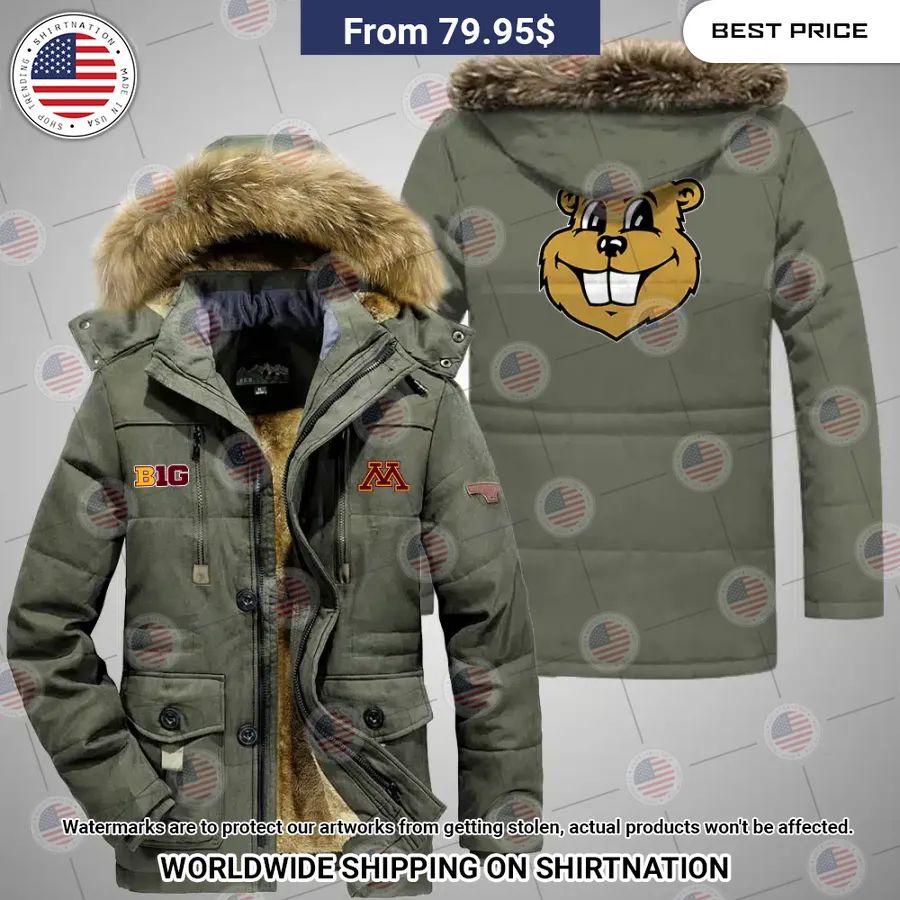 Minnesota Golden Gophers Winter Parka Jacket Is this your new friend?