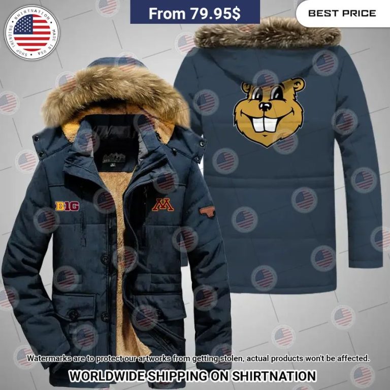 Minnesota Golden Gophers Winter Parka Jacket Out of the world