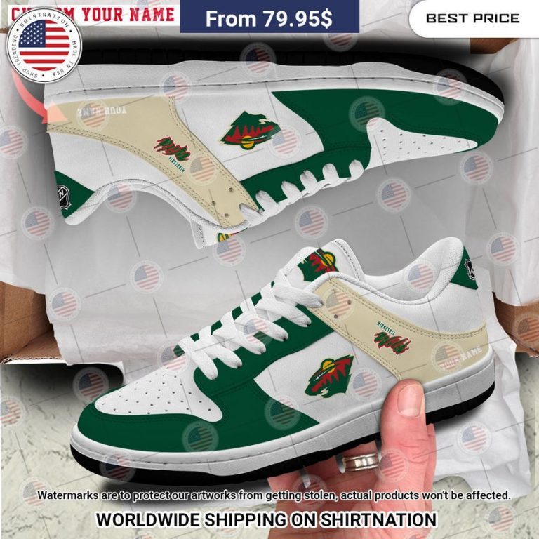 Minnesota Wild Custom Nike dunk low Awesome Pic guys