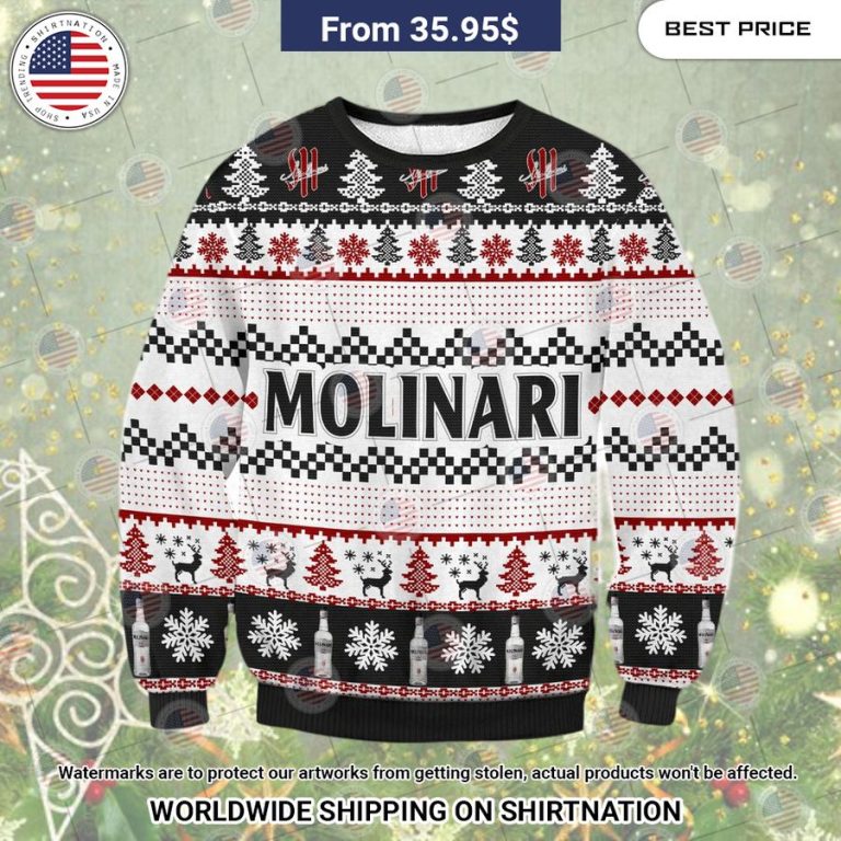 Molinari Ugly Christmas Sweater You guys complement each other