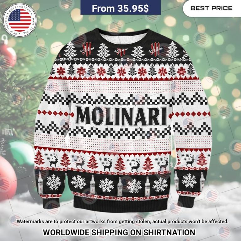 Molinari Ugly Christmas Sweater Wow! What a picture you click