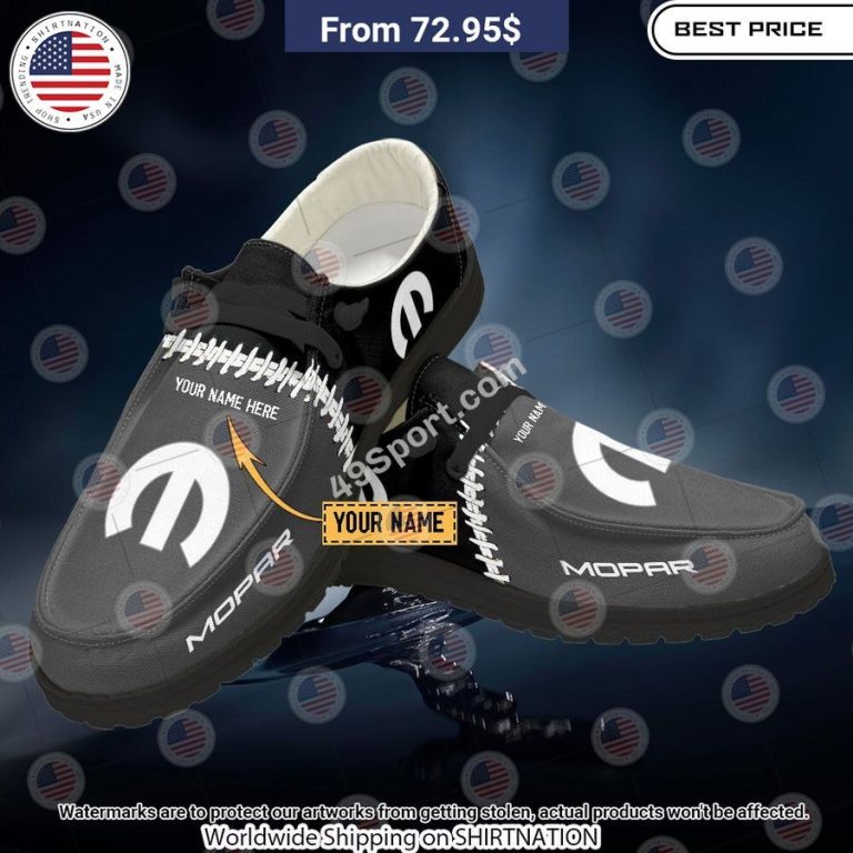 Mopar Custom Hey Dude shoes I like your hairstyle