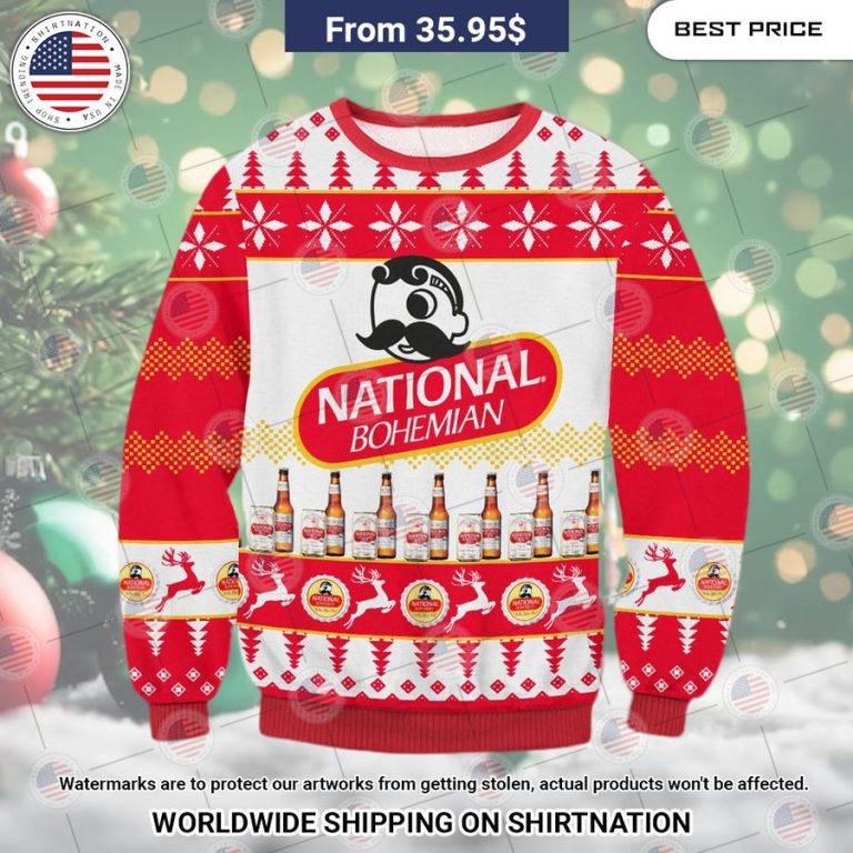 National Bohemian Christmas Sweater My favourite picture of yours