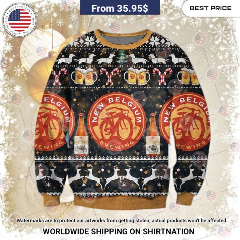 New Belgium Christmas Sweater Impressive picture.