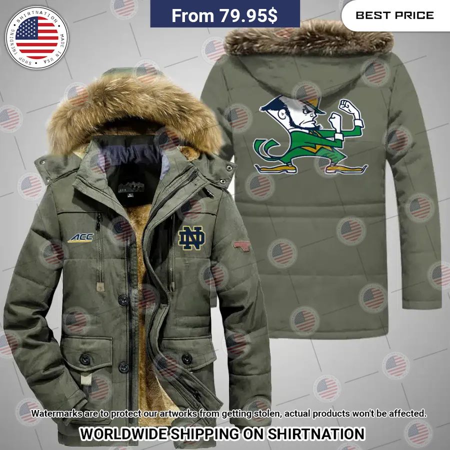 Notre Dame Fighting Irish Parka Jacket My favourite picture of yours